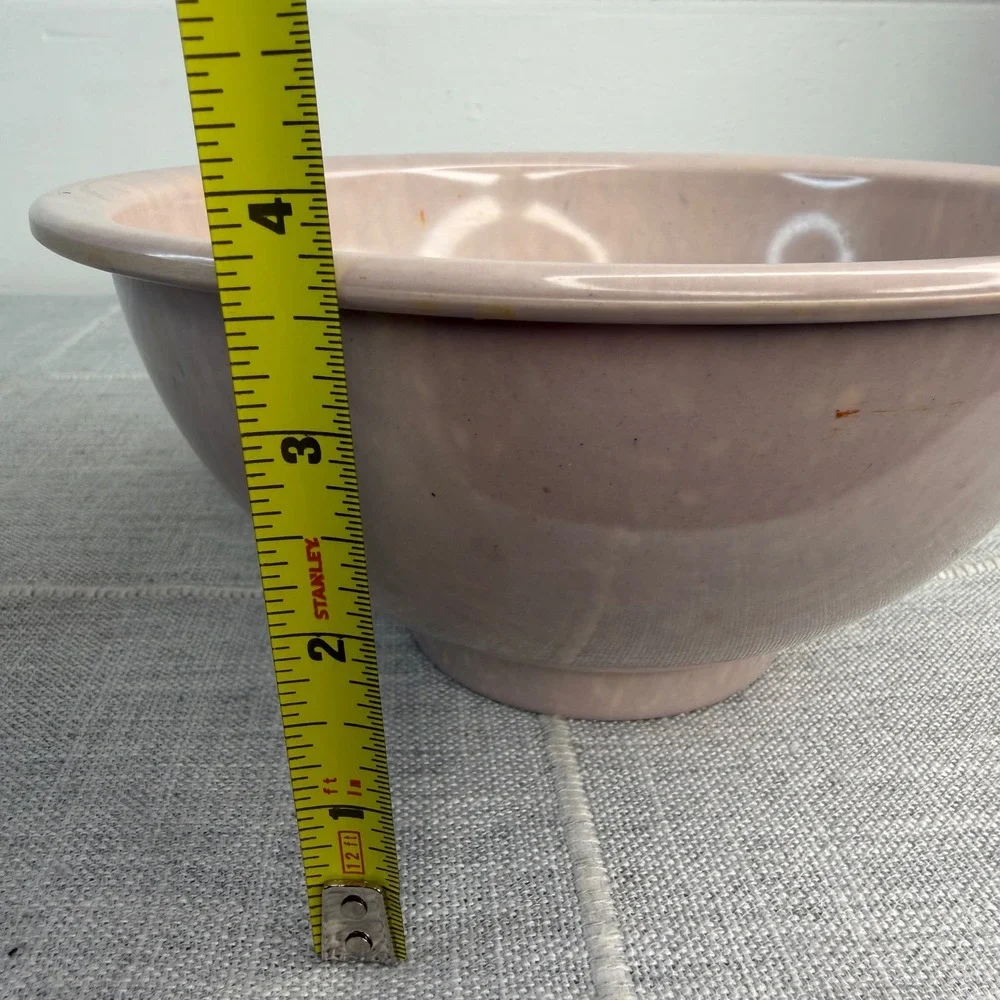 Texas Ware? Pink Confetti Melamine Bowl Mixing Bowl 8